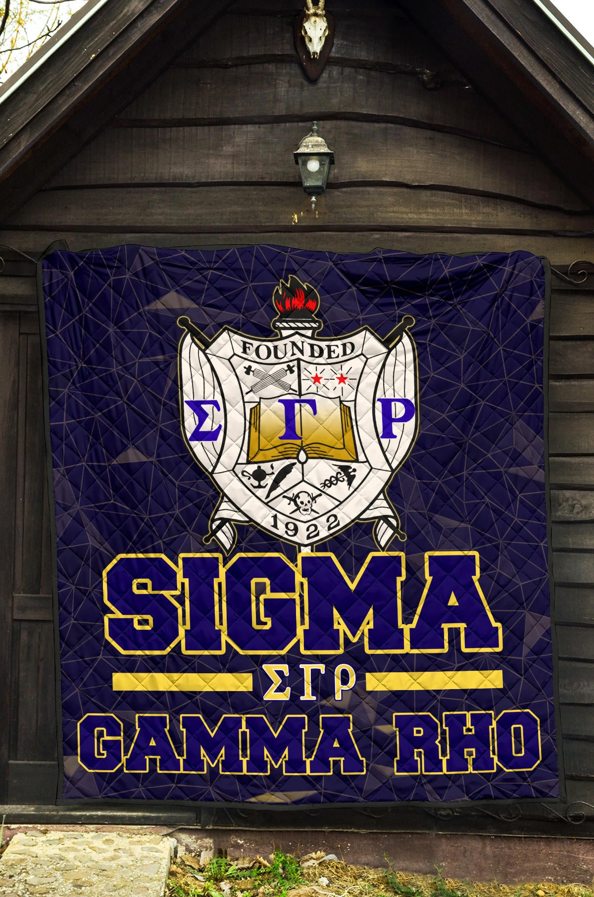 Sigma Gamma Rho Premium Quilt Blanket Sorority Home Decor Custom For Fans AT22082403 - Image 5