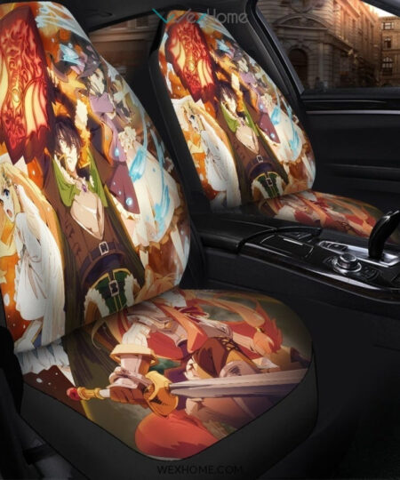 Tate No Yuusha No Nariagari Anime Car Seat Covers