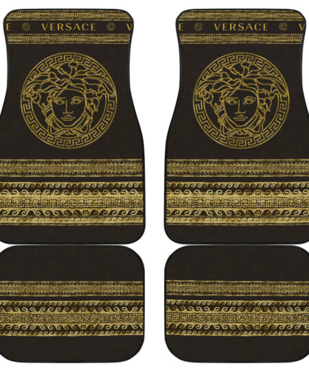 Versace Symbol Car Floor Mats Fashion Car Accessories Custom For Fans AA22122801
