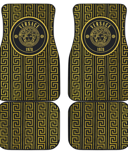 Versace Symbol Car Floor Mats Fashion Car Accessories Custom For Fans AA22122803
