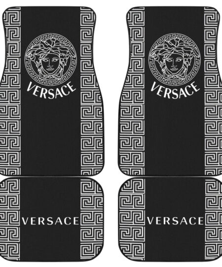 Versace Symbol Car Floor Mats Fashion Car Accessories Custom For Fans AA22122804