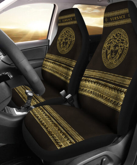 Versace Symbol Car Seat Covers Fashion Car Accessories Custom For Fans AA22122801