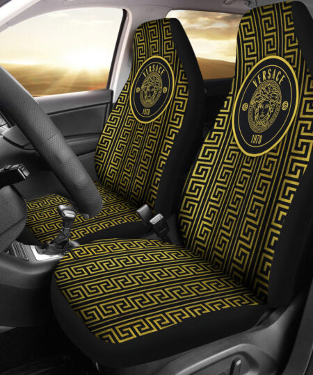 Versace Symbol Car Seat Covers Fashion Car Accessories Custom For Fans AA22122803